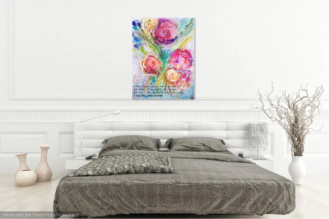 does this path have a heart? if it does, the path is good. if it doesn't, the path is of no use.