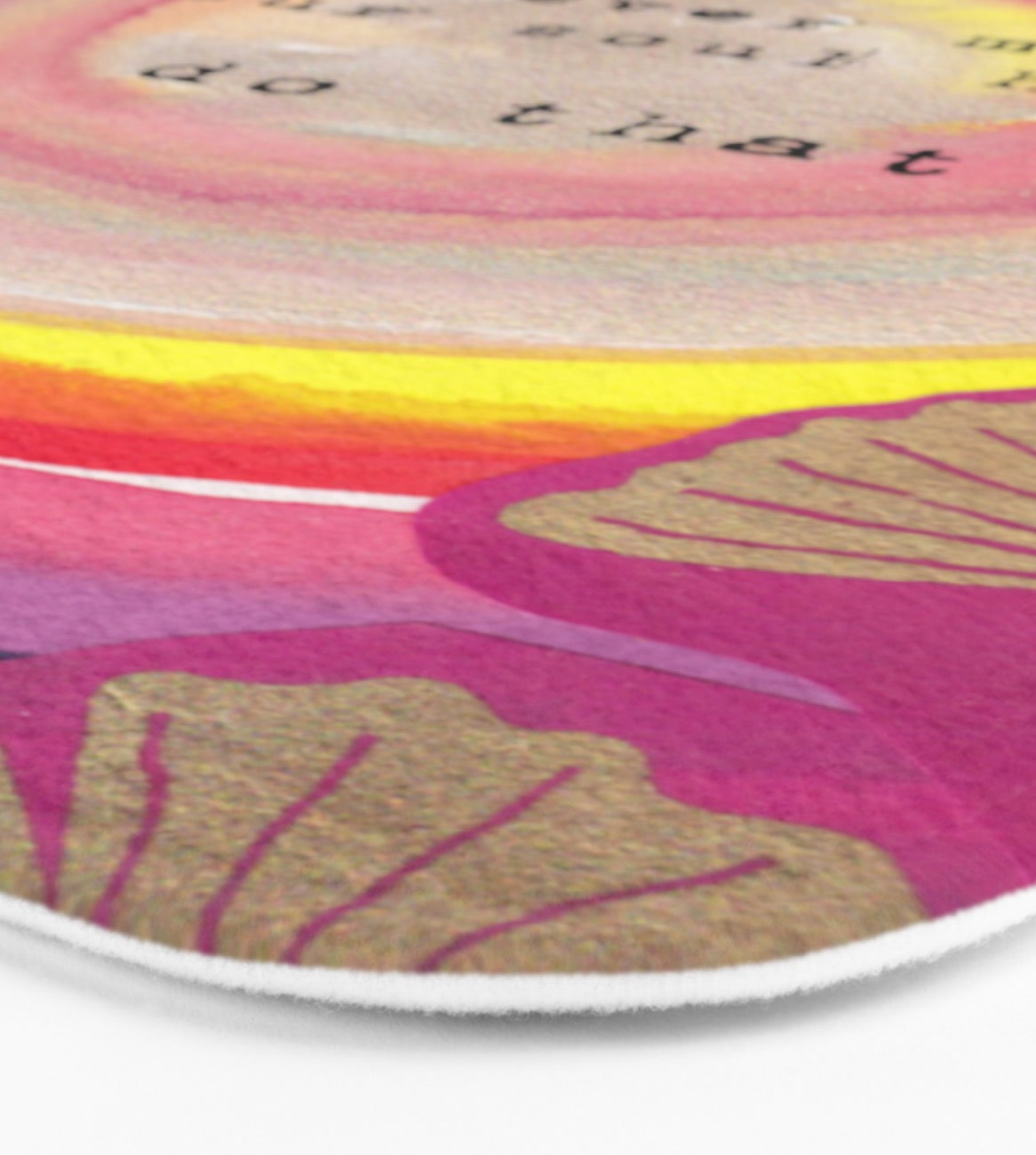 BATH MAT "whatever makes your soul happy - do that"