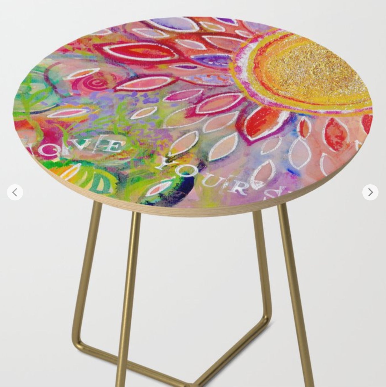 Side Table "love yourself"