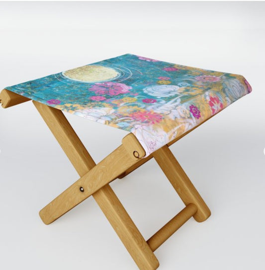 Folding Stool "do everything in love"