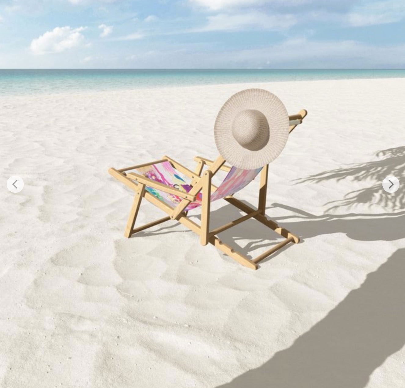 Sling Chair "Drown in love, bathe in gratitude, swim in abundance"