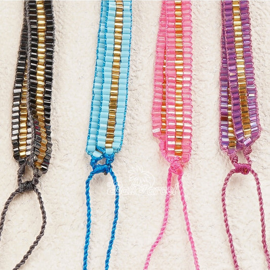 Beaded bracelet "in love"