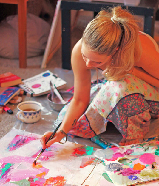 yogaART Workshop "Pregnancy & Motherhood" - PRÄNATALES YOGA & INTUITIVE MALEREI