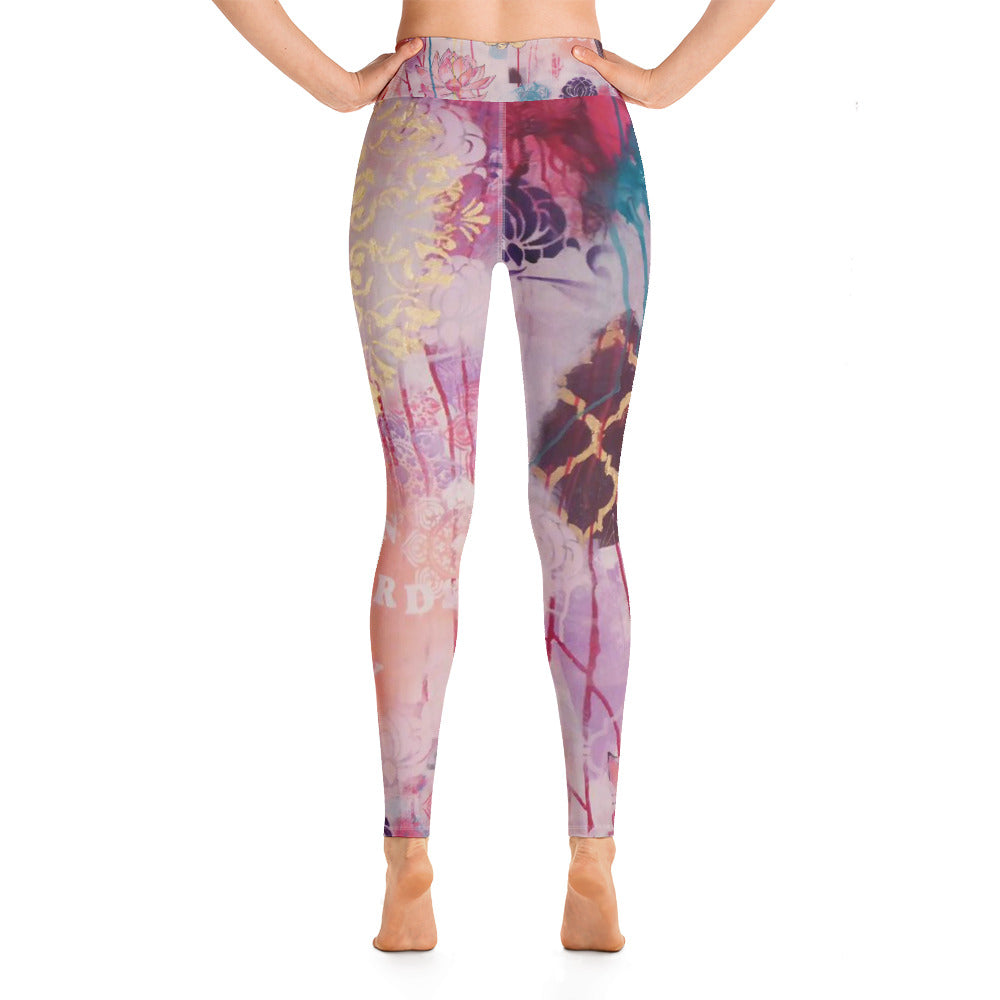 Yoga Pants "lean towards joy"