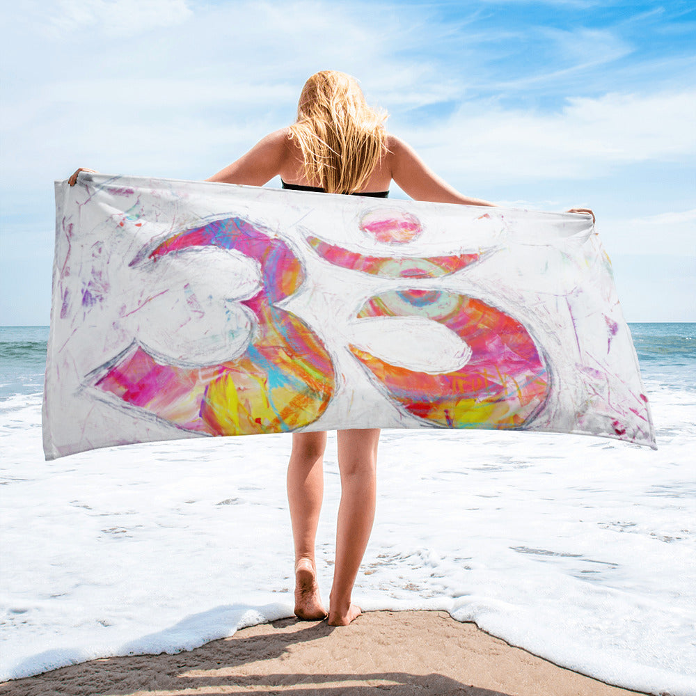 Beach towel "aum"