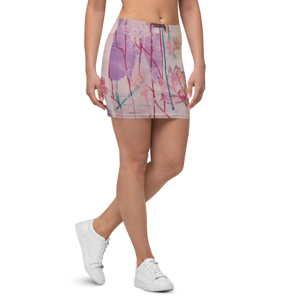 Mini Skirt "lean towards joy" (SOLD OUT!)