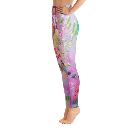 Yoga Pants "be the goddess you already are"