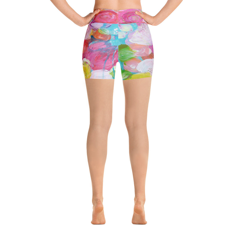 Yoga Shorts "align with your soul"
