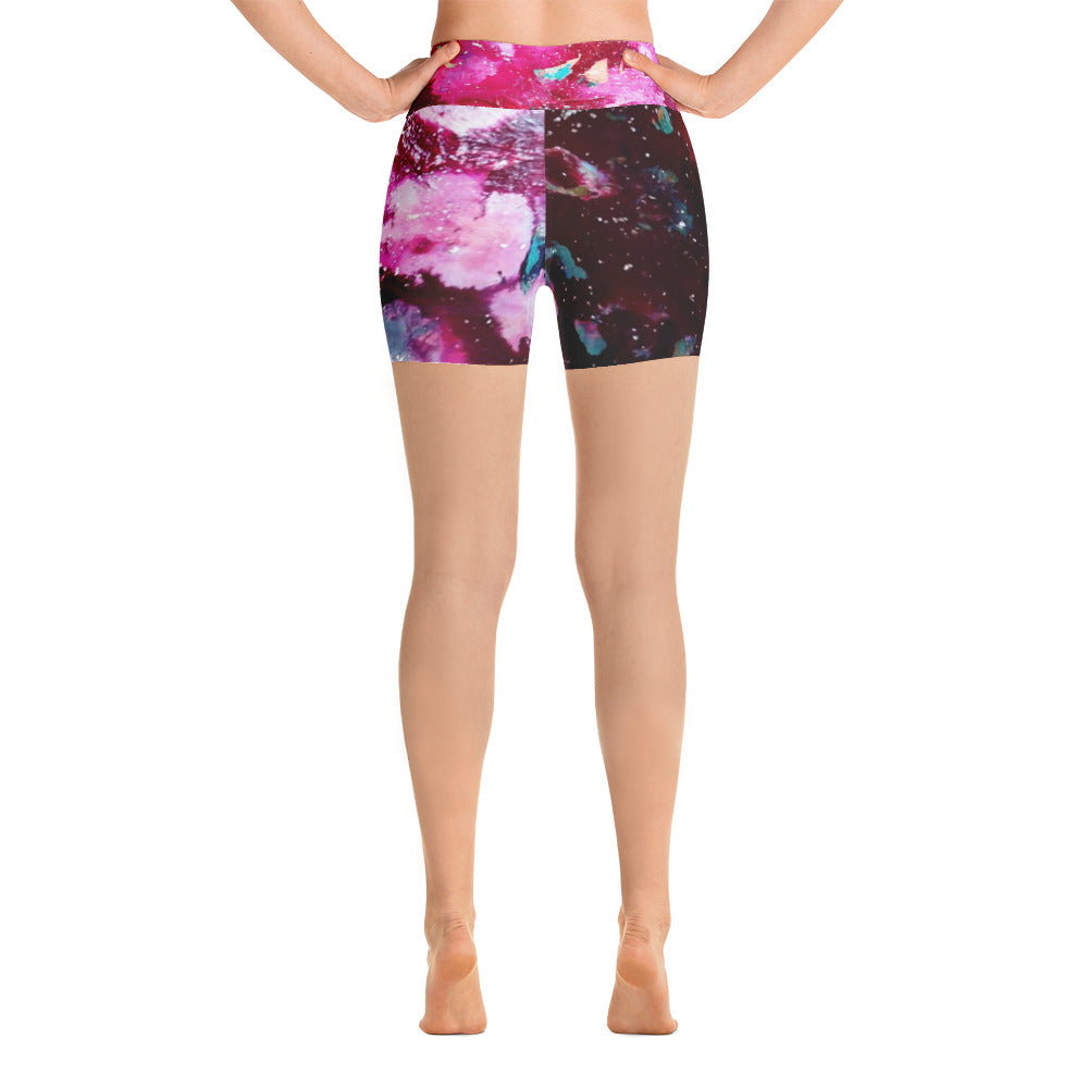 Yoga Shorts "it is as beautiful as you make it"