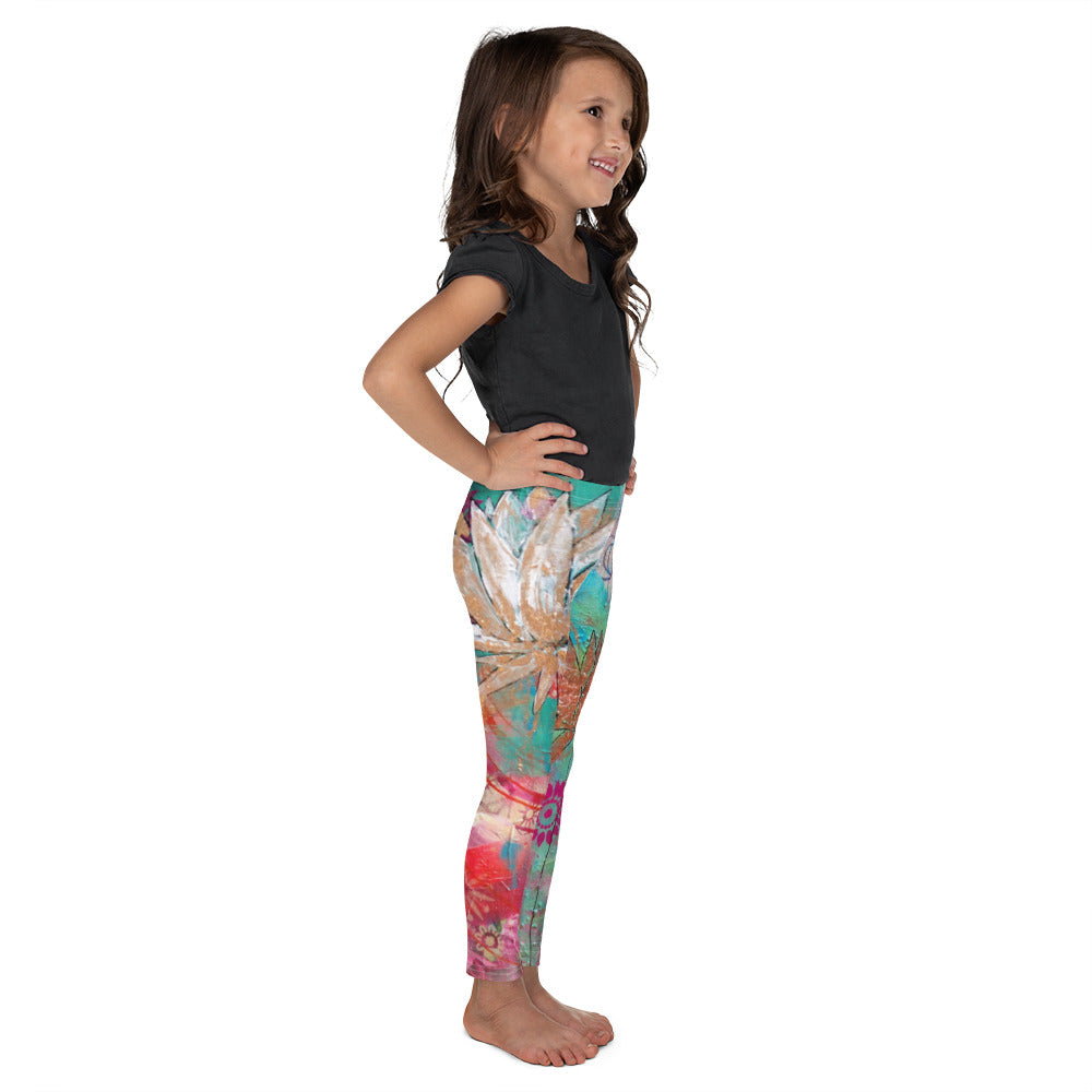 Kids Yoga Pants "talk less, feel more"