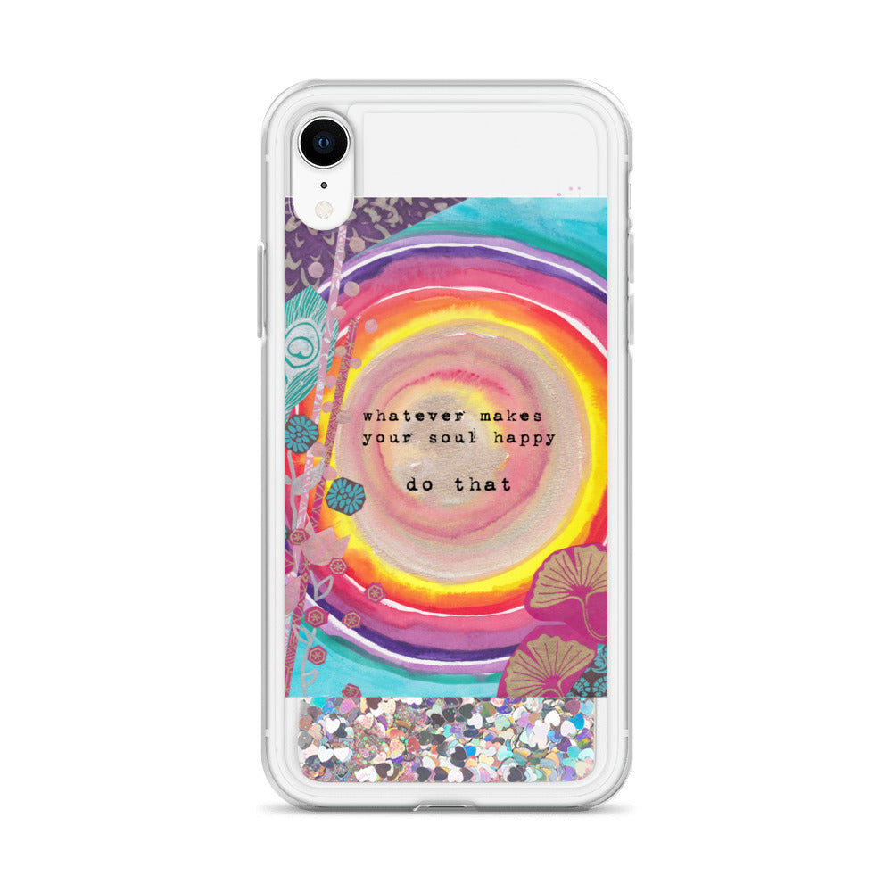 Liquid Glitter iPhone Case