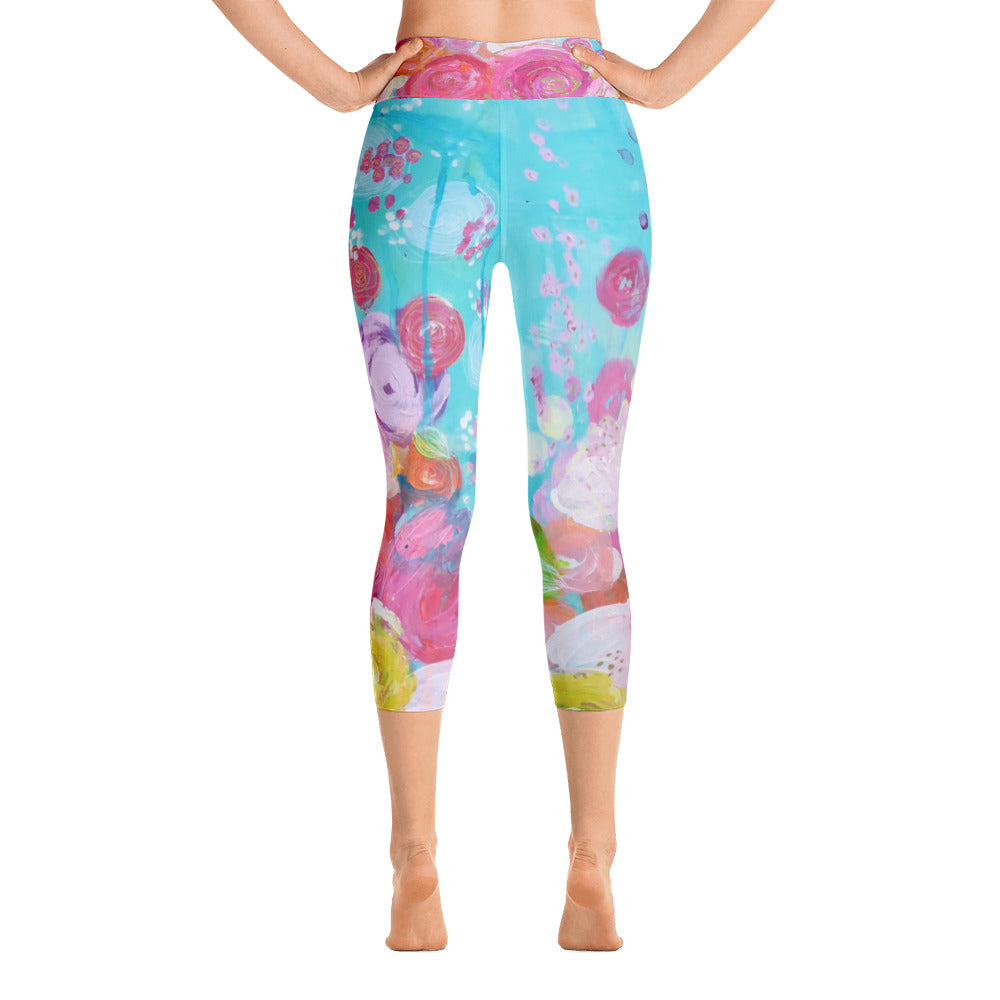 Yoga Capri Pants "align with your soul"