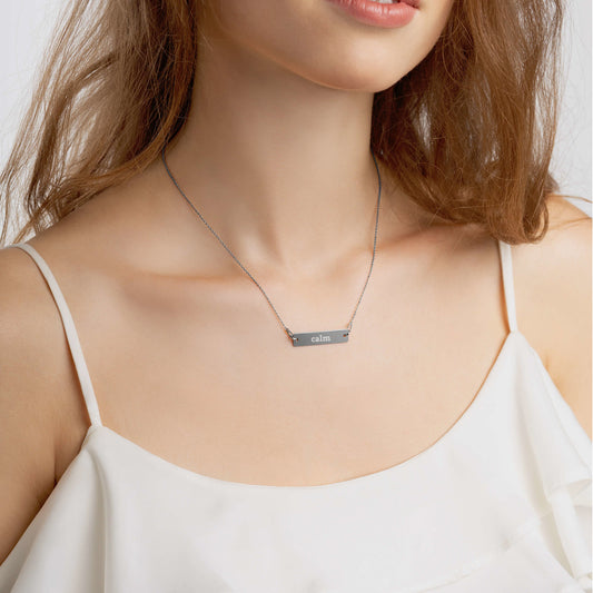 "calm" necklace