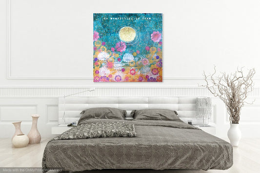 yoga studio decor