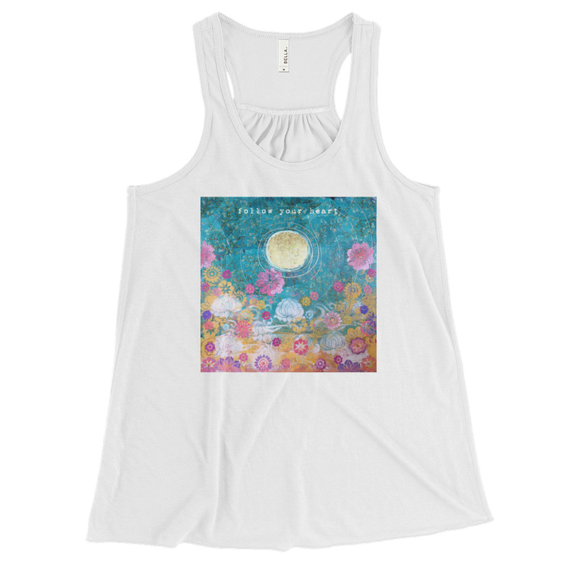 Yoga Shirt "follow your heart"