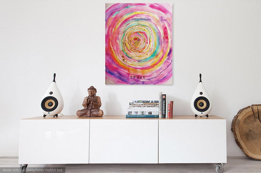 yoga art, yoga gifts, yoga wall art, yoga studio decor