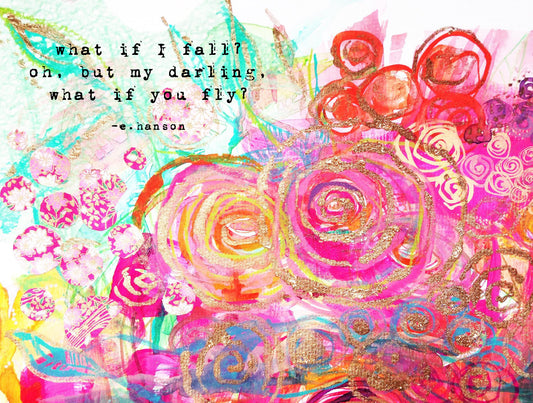 customize your own mantra print - what inspirational quote / mantra / message do you need?
