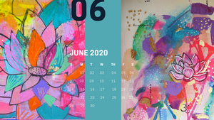 June 2020 Desktop Calendar