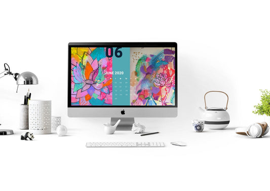 June 2020 Desktop Calendar