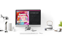 October 2020 Desktop Calendar