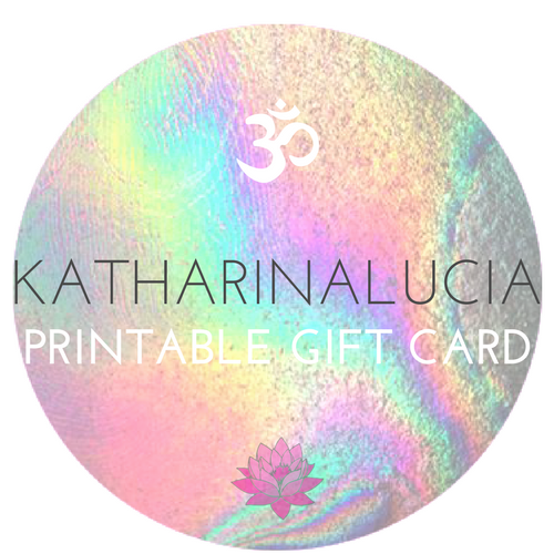 katharinalucia PRINTABLE GIFT CARD $50