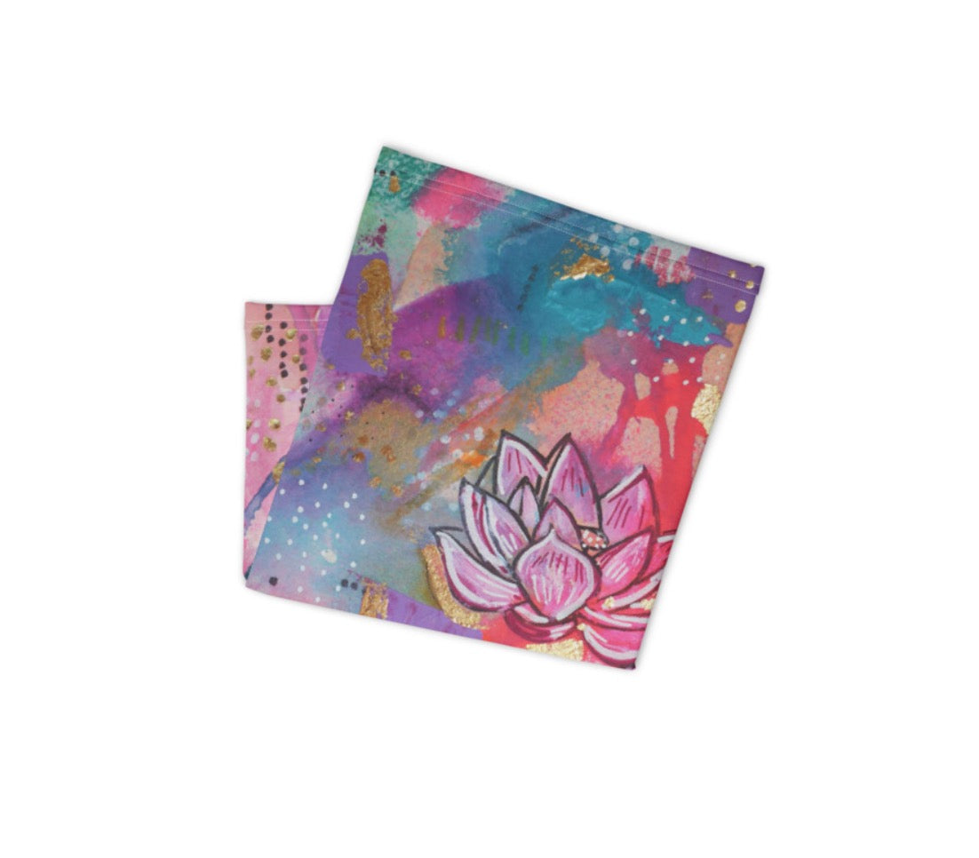 Bandana "drown in love, bathe in gratitude, swim in abundance"