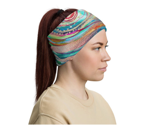 Bandana "Gratitude is the wine for the soul - go on, get drunk"