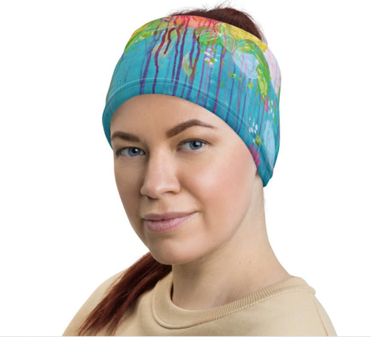 Bandana "lean towards joy, trust your intuition, align with your soul"