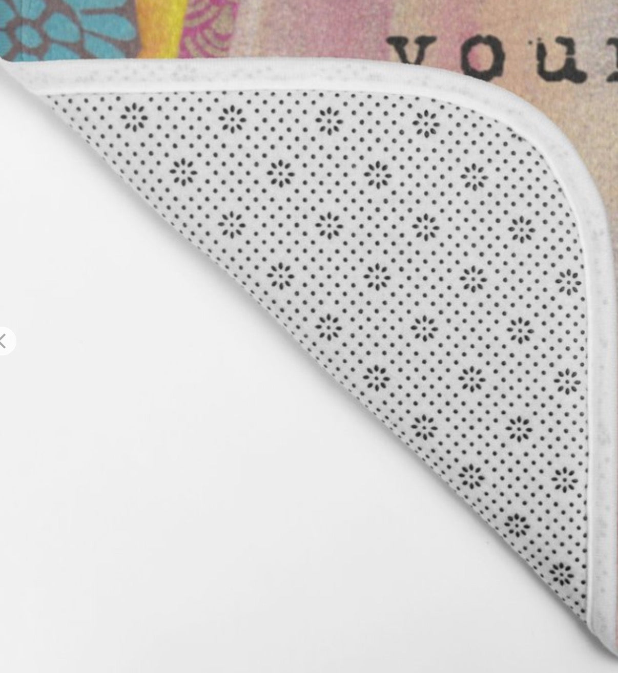 BATH MAT "whatever makes your soul happy - do that"