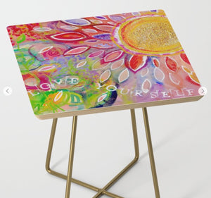 Side Table "love yourself"