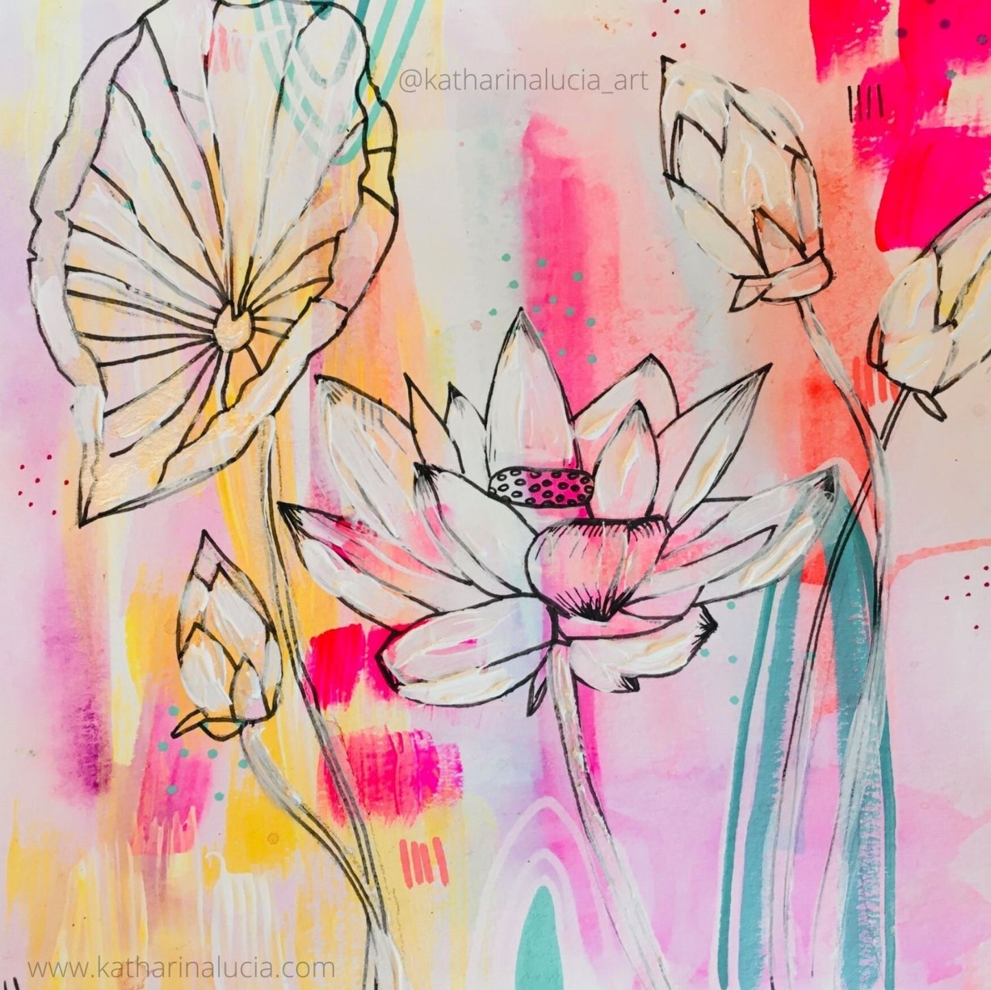 PAINT WITH US, HEAL WITH US! Online Retreat with Verena Fay und Katharina Lucia