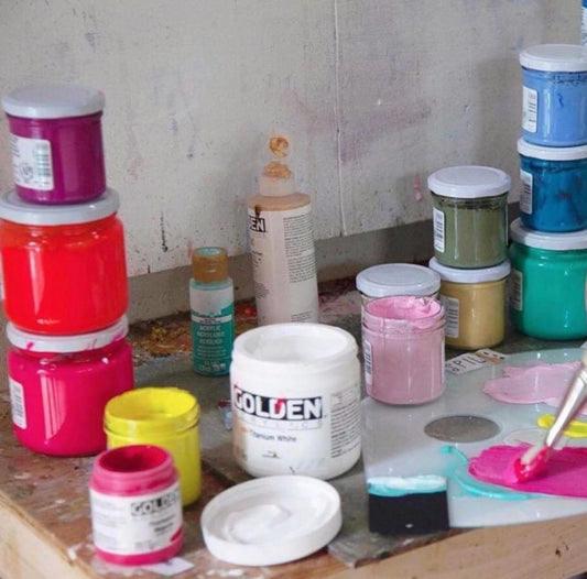 Male dich frei! Mixed Media Malworkshop  19. April 2026 | Wien