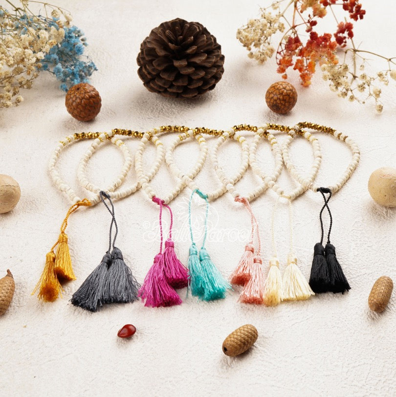 Tassle Bracelet "here now"