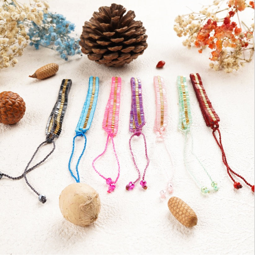 Beaded bracelet "in love"