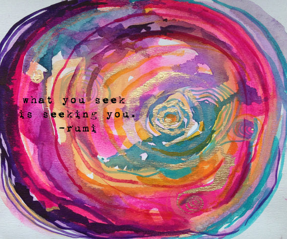 rumi quote art