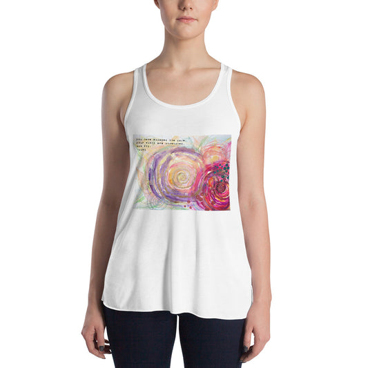 Yoga Shirt Rumi "you've escaped the cage, your wings are stretched, now fly"