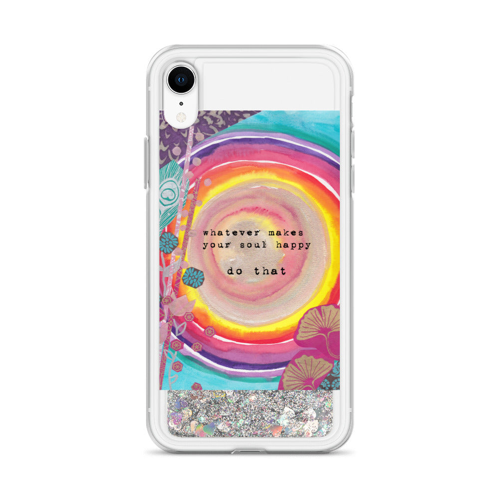 Liquid Glitter iPhone Case