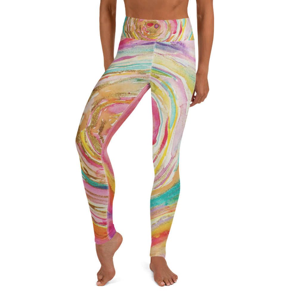 Yoga Pants "you are enough"