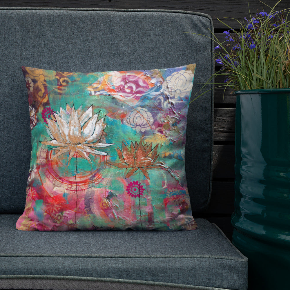 Premium Pillow "talk less, feel more"