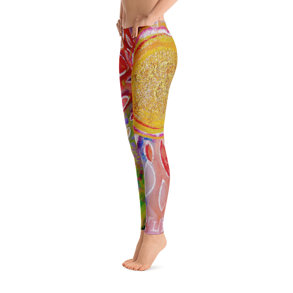 Yoga Pants "love yourself"