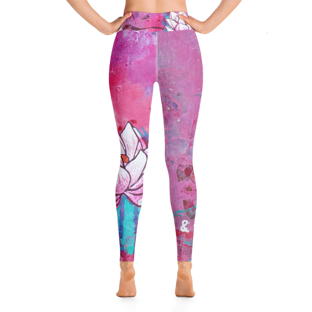 Yoga Pants "love and trust - this is all."