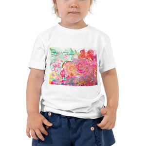 Toddler Shirt "there is a language that doesn't use words - listen"