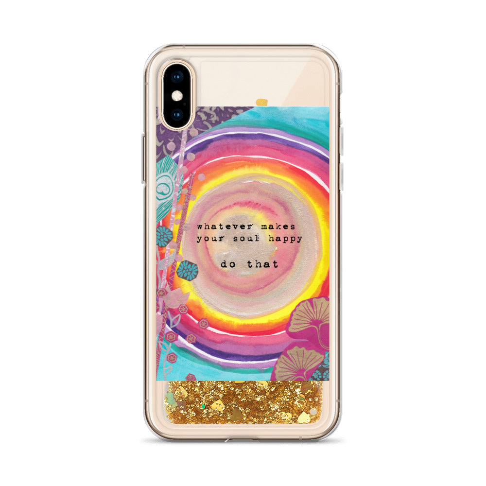 Liquid Glitter iPhone Case