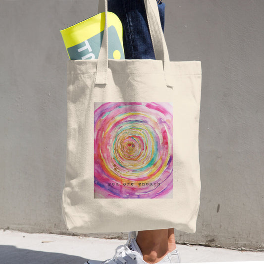 Farmer's Market Bag "you are enough"