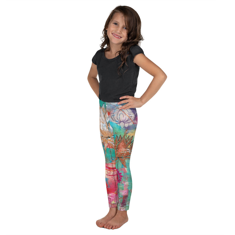 Kids Yoga Pants "talk less, feel more"