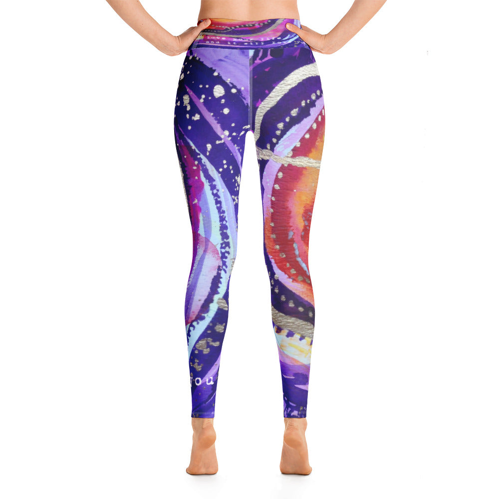 Yoga Pants "love your life and it will love you back"