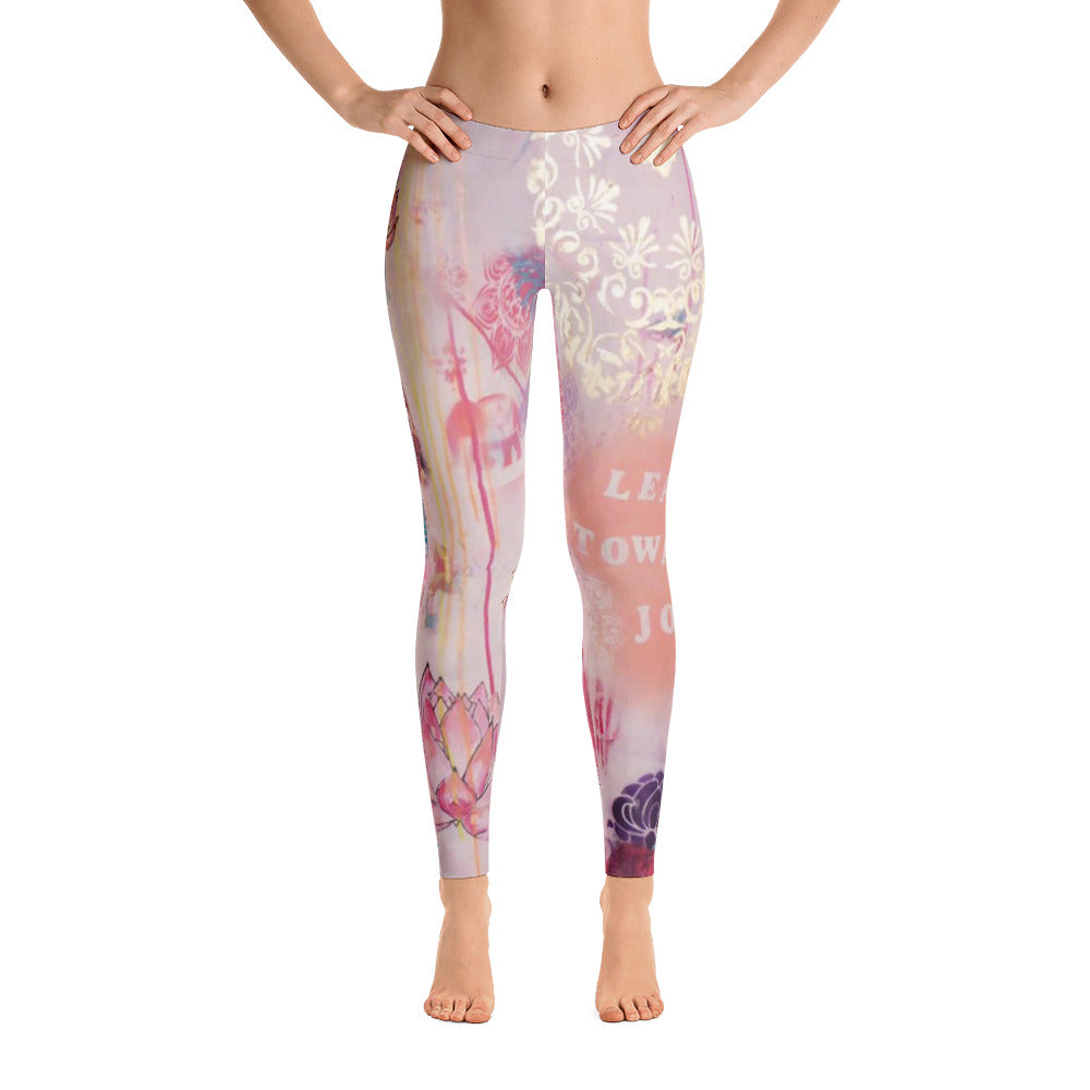 Yoga Pants "lean towards joy"
