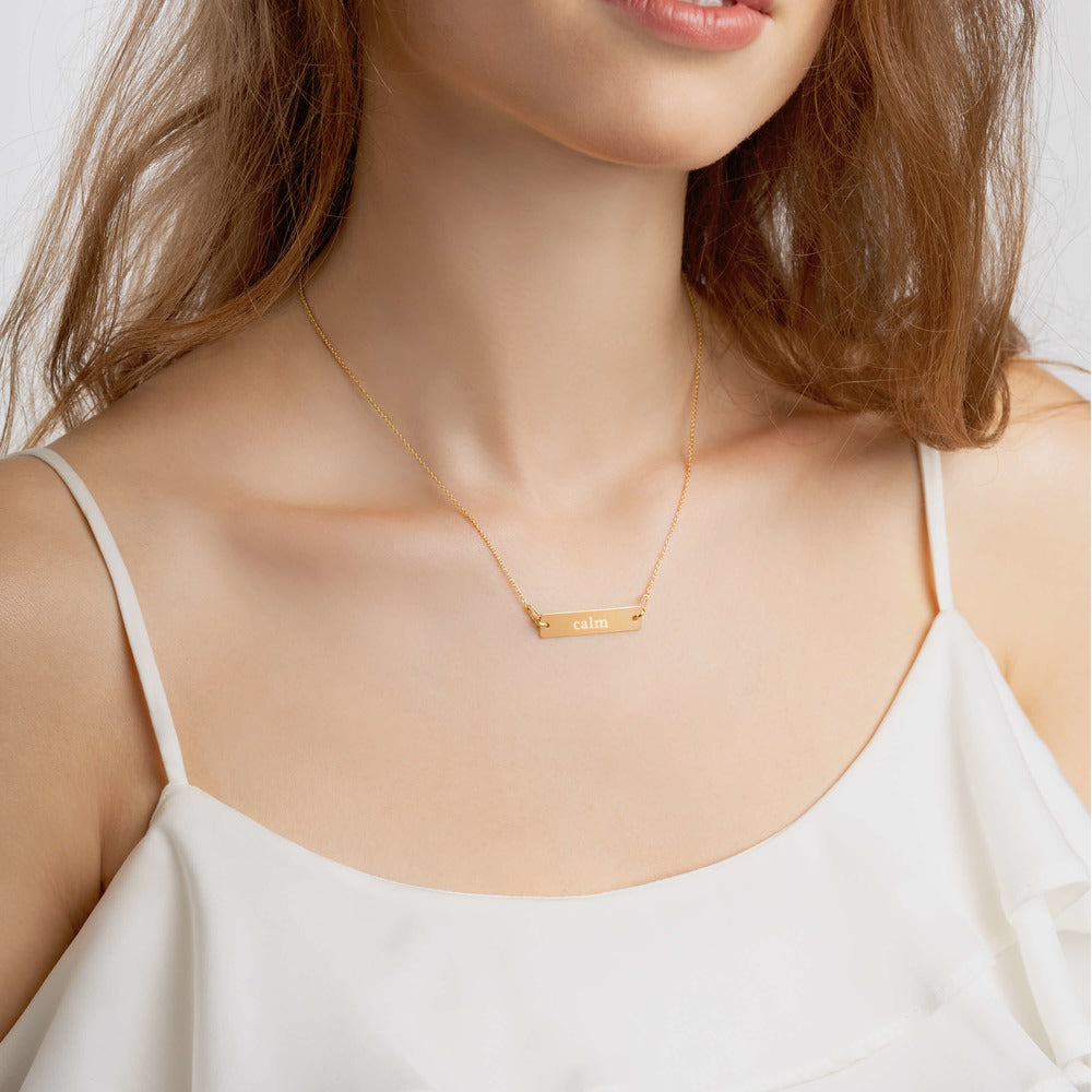 "calm" necklace