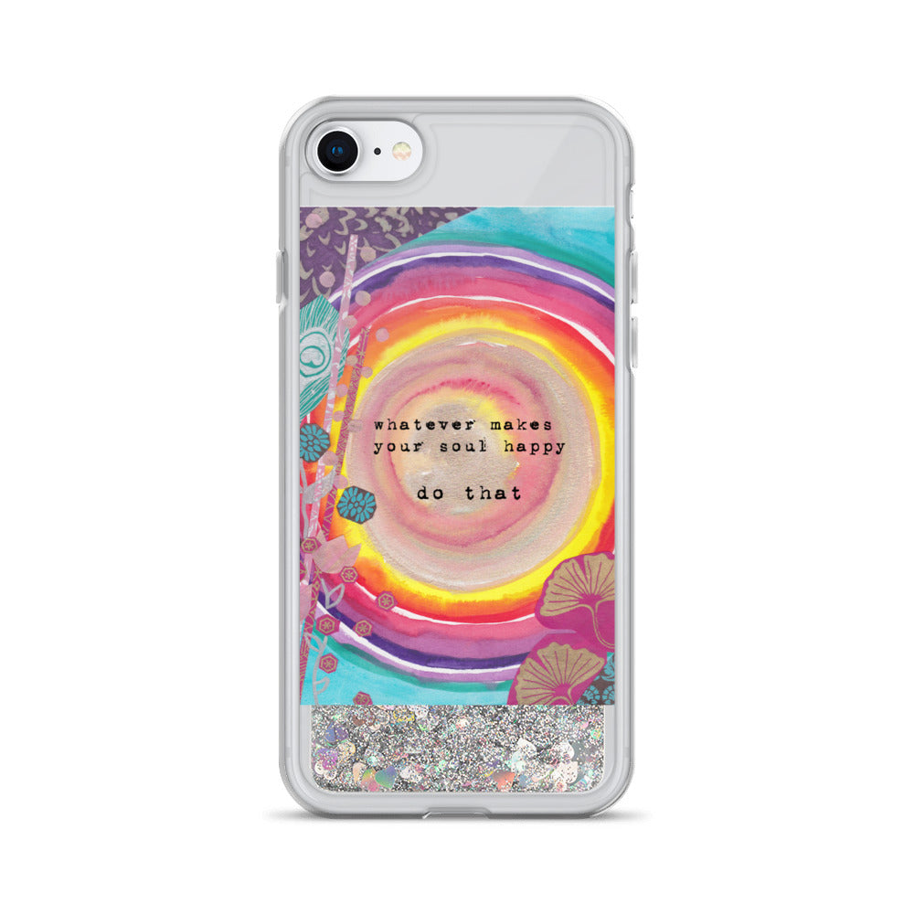 Liquid Glitter iPhone Case