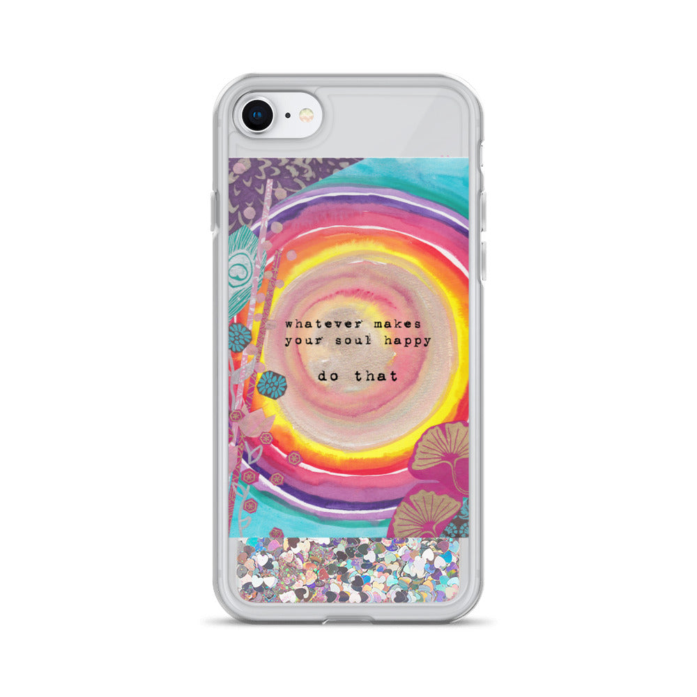 Liquid Glitter iPhone Case